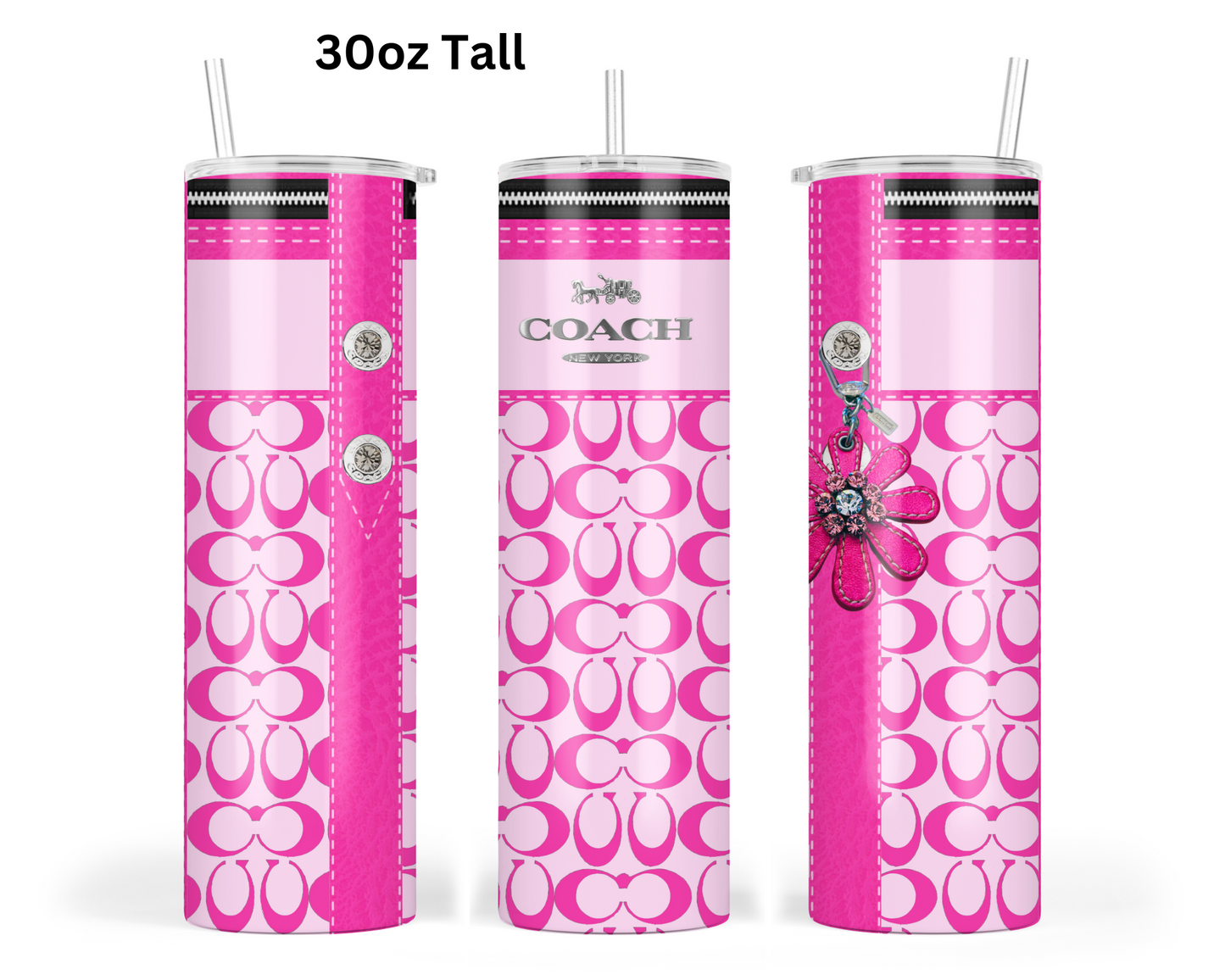 Coach Handbag Inspired Tumbler (151)