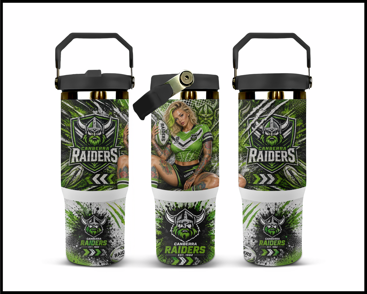 Big Guzzler Canberra Raiders Stainless Steel Tumbler (943)
