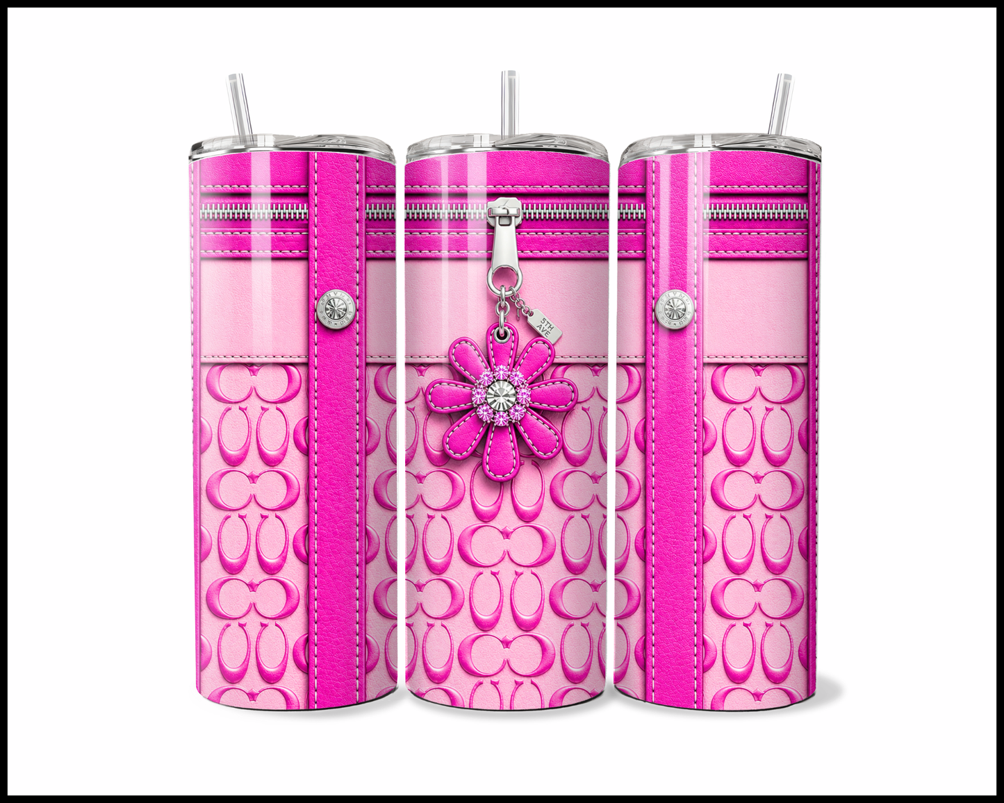 Designer Handbag Inspired Tumbler (310)