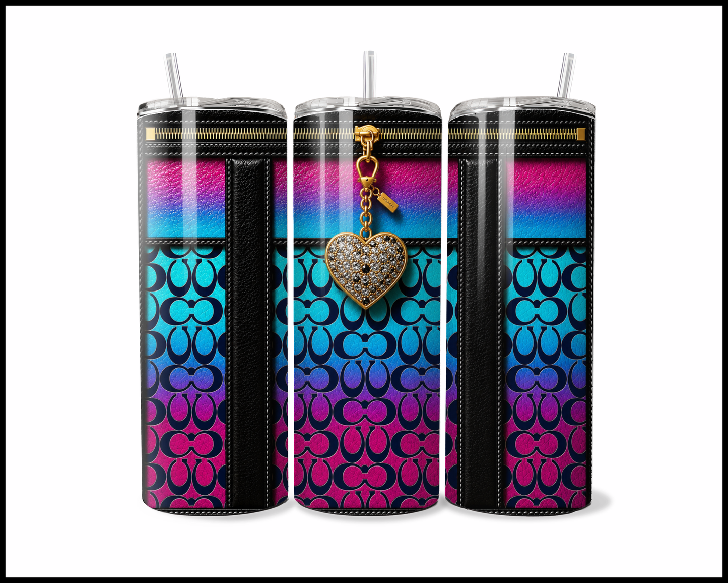 Designer Handbag Inspired Tumbler (312)
