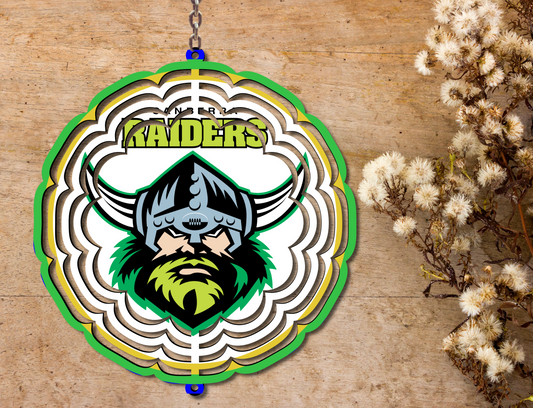 Canberra Raiders Wind Spinner (031)