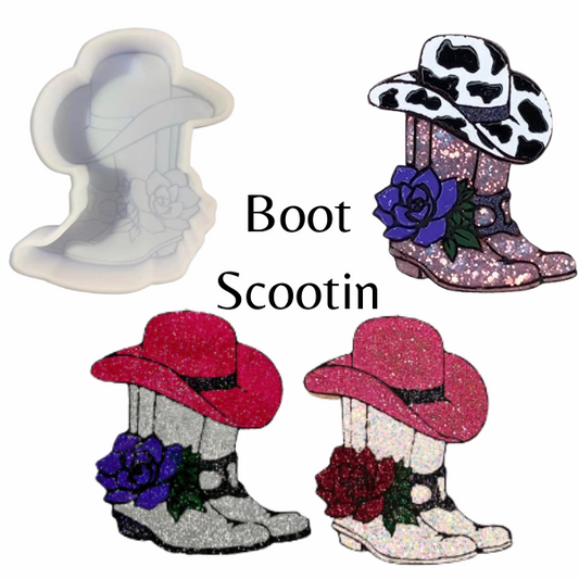 Boot Scootin Baby Blinged  Car Freshie