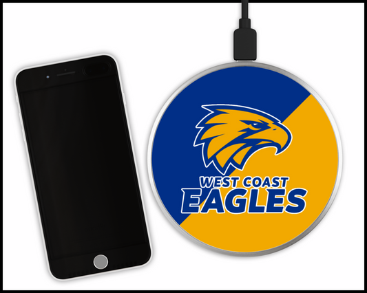 West Coast Eagles Wireless Phone Charger (001)