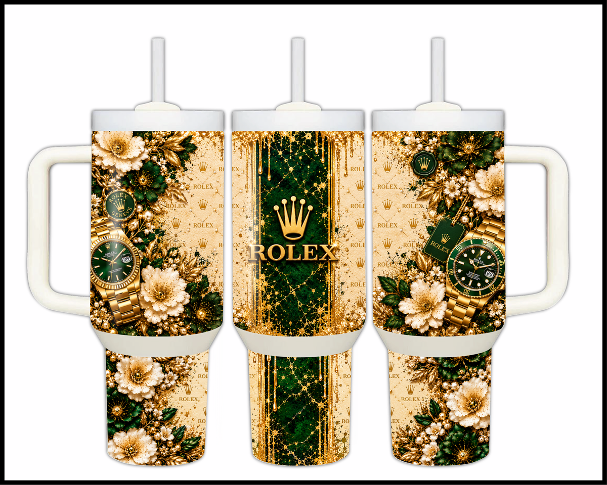 Luxury Hour Shopping Spree Stainless Steel Big Guzzler Tumbler (2458)