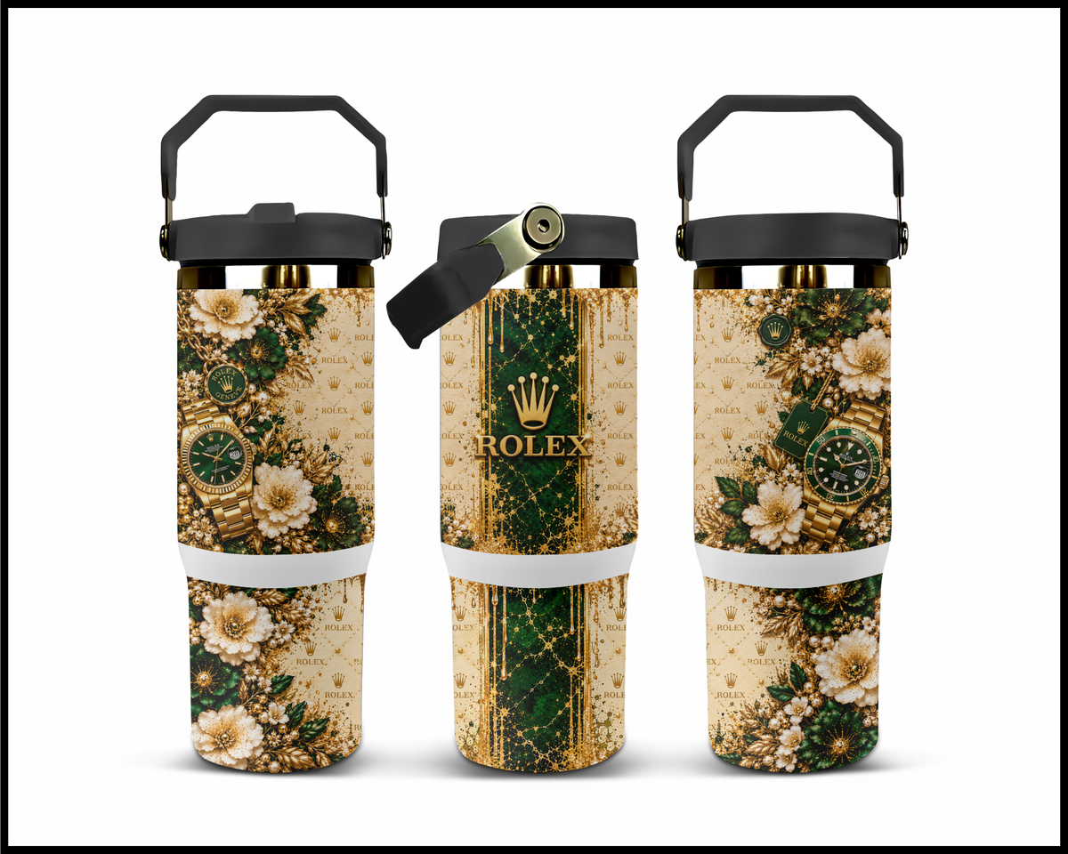 Luxury Hour Shopping Spree Stainless Steel Big Guzzler Tumbler (2458)