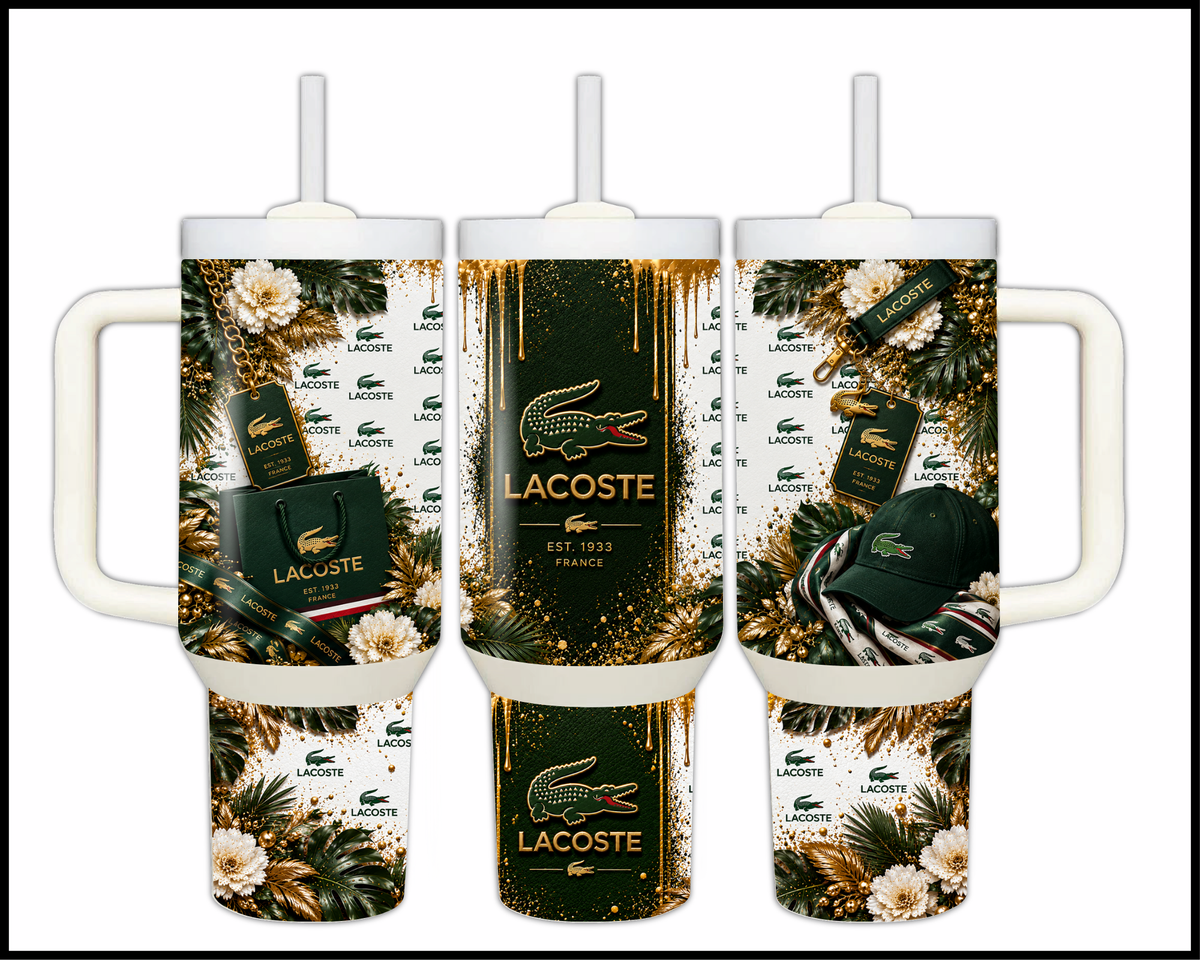 Shopaholic Fluent in Court Couture Stainless Steel Big Guzzler Tumbler (3465)