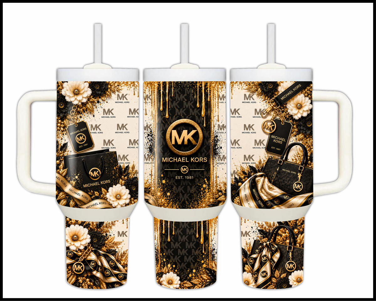 Shopaholic Fluent in Jet-Set Jetsetter Stainless Steel Big Guzzler Tumbler (3470)