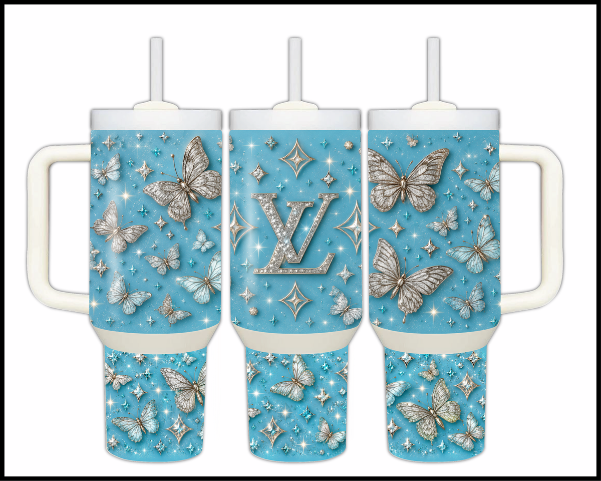 High-Fashion Celestial Radiance Stainless Steel Big Guzzler Tumbler (3489)