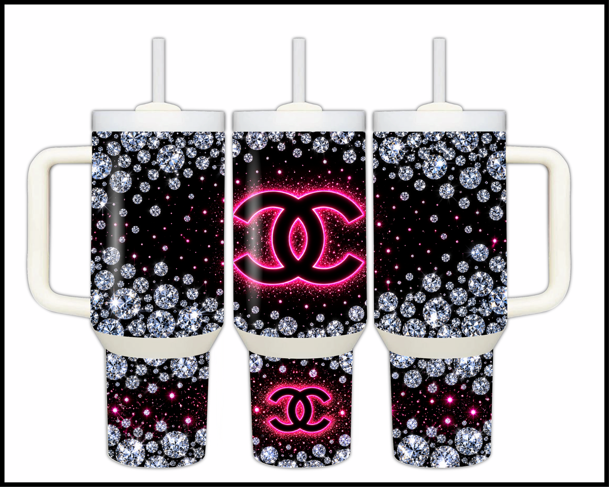 Vibrant Velvet Ice Stainless Steel Big Guzzler Tumbler (3492)