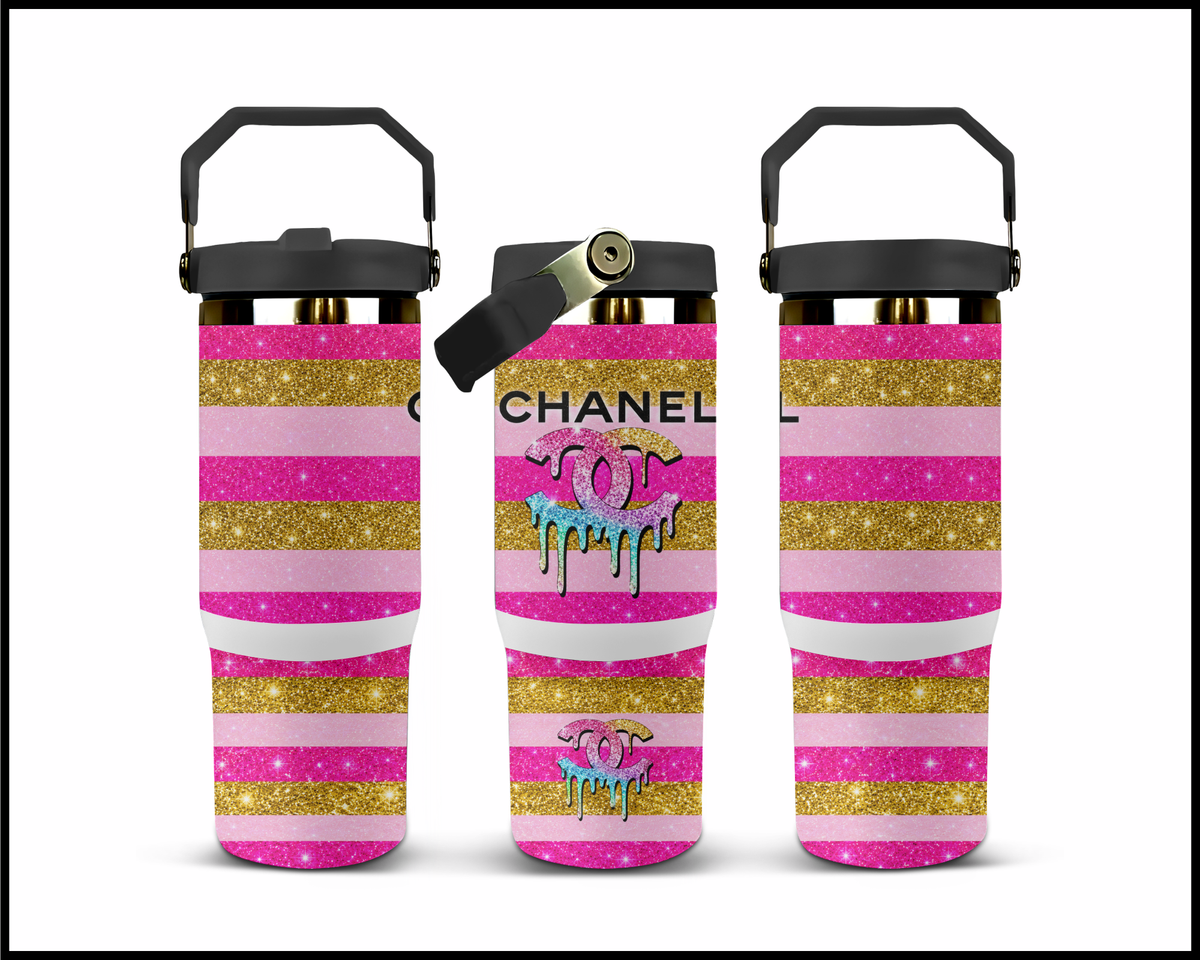Bubblegum & Boujee Stainless Steel Big Guzzler Tumbler (3497)