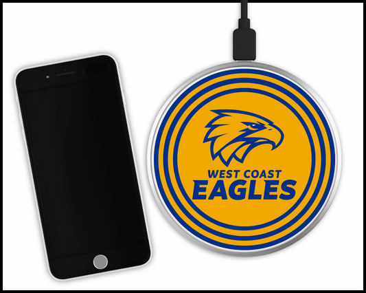 West Coast Eagles Wireless Phone Charger (002)