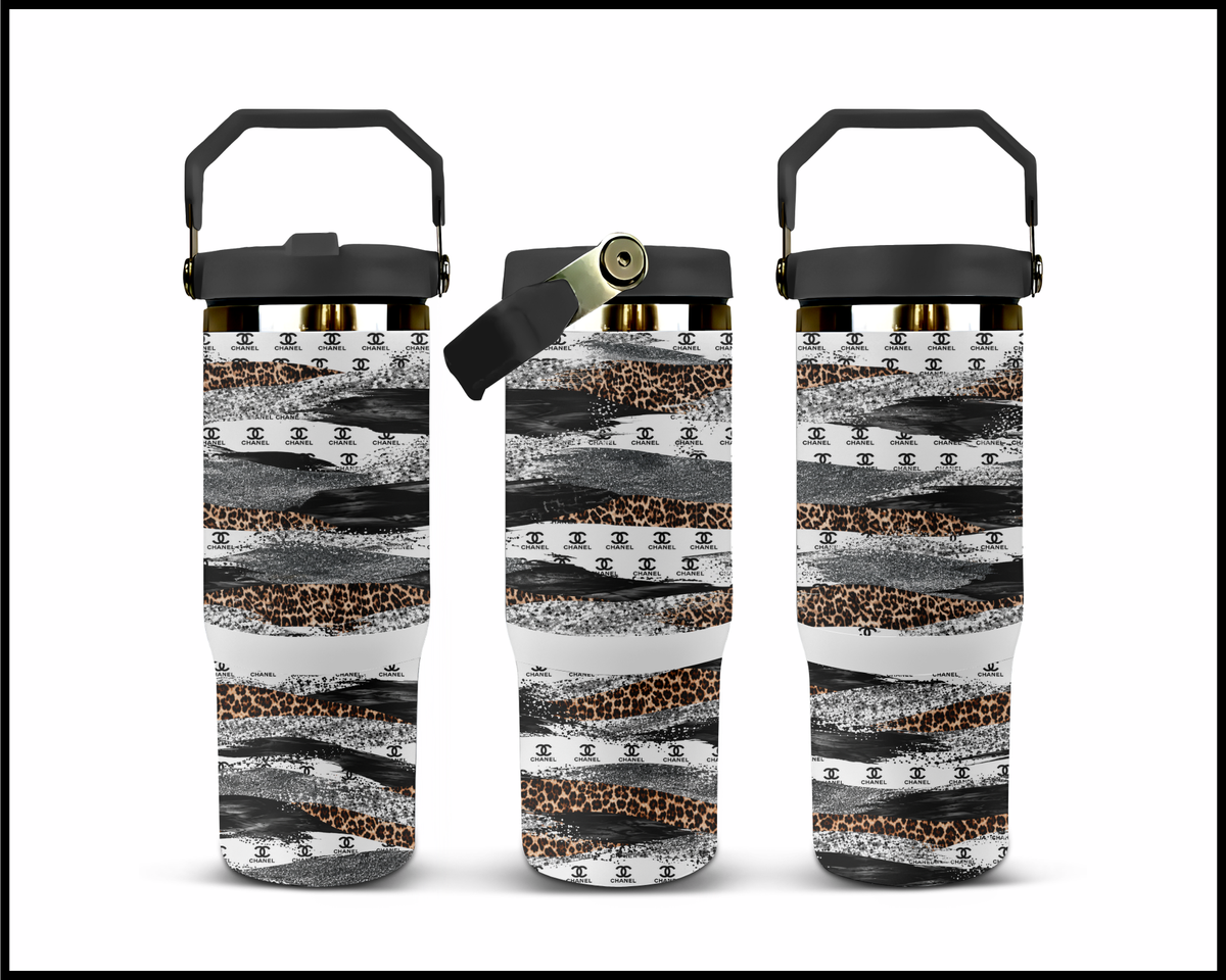 Untamed Textures Stainless Steel Big Guzzler Tumbler (3501)