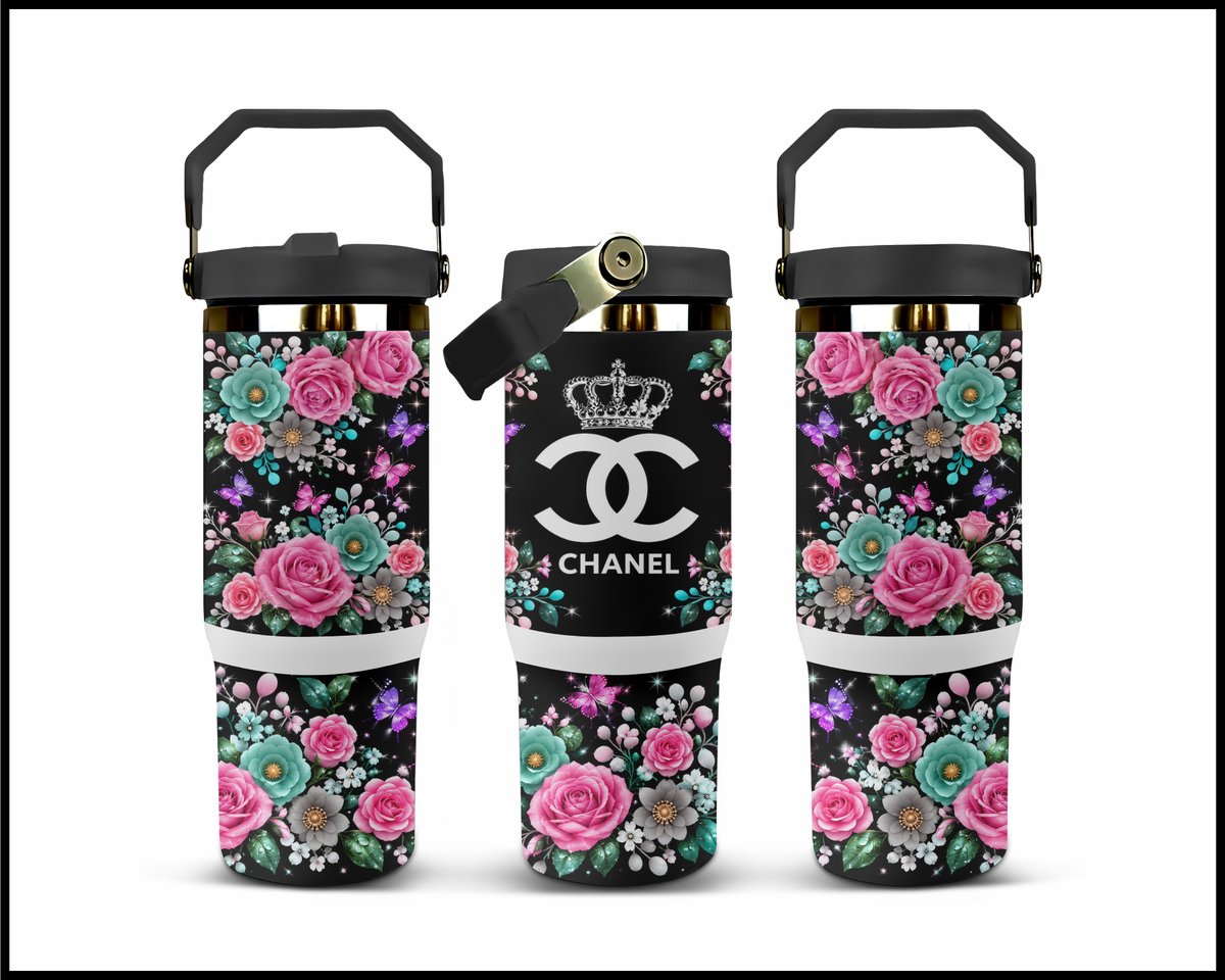 Midnight Tiara Dreams Stainless Steel Big Guzzler Tumbler (3502)