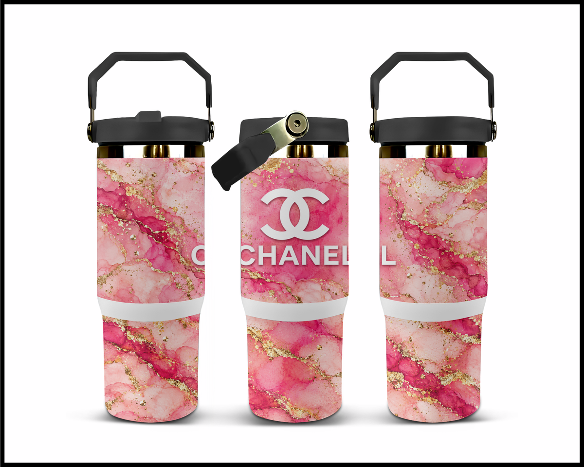 Blush Watercolor Dream Stainless Steel Big Guzzler Tumbler (3503)