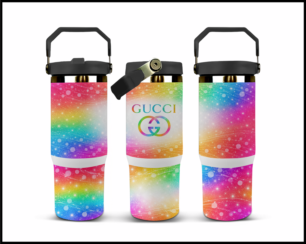 Prismatic Pastel Royalty Stainless Steel Big Guzzler Tumbler (3520)