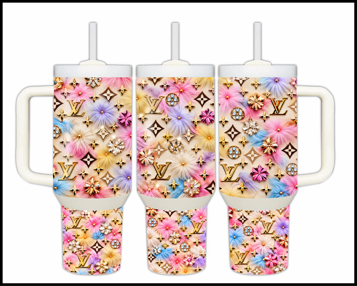 Classy Clutter Couture Stainless Steel Big Guzzler Tumbler (3523)