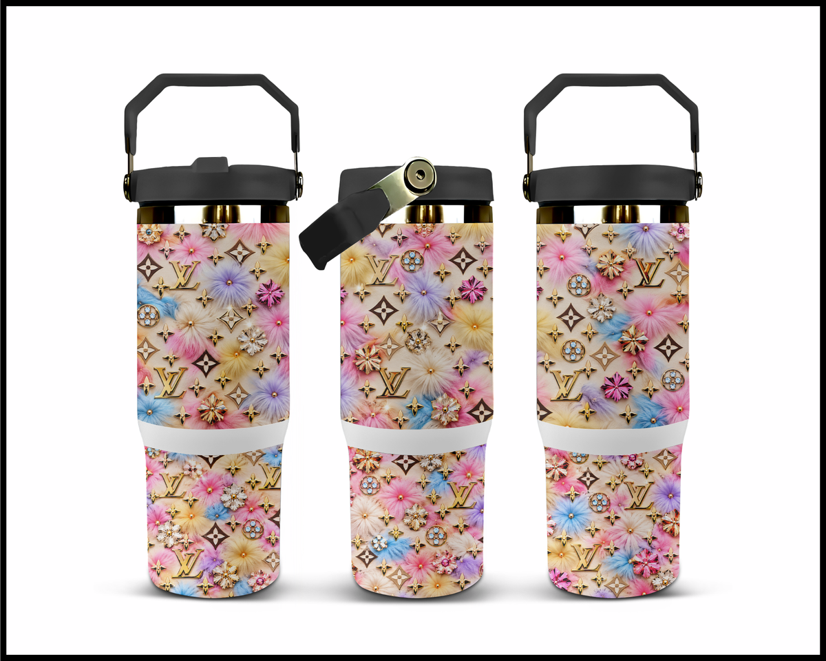 Classy Clutter Couture Stainless Steel Big Guzzler Tumbler (3523)