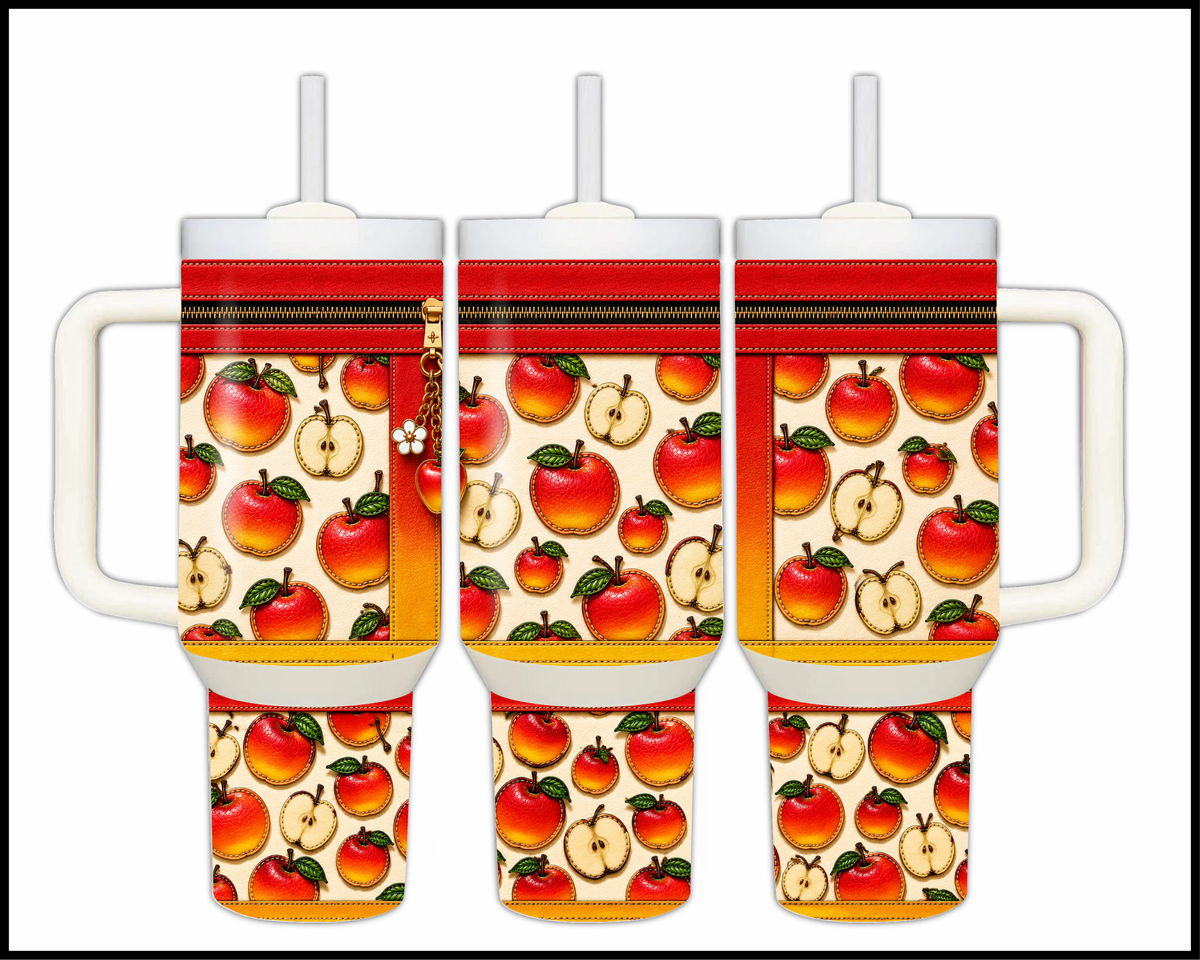 Scarlet Apple Allure Stainless Steel Big Guzzler Tumbler (3539)