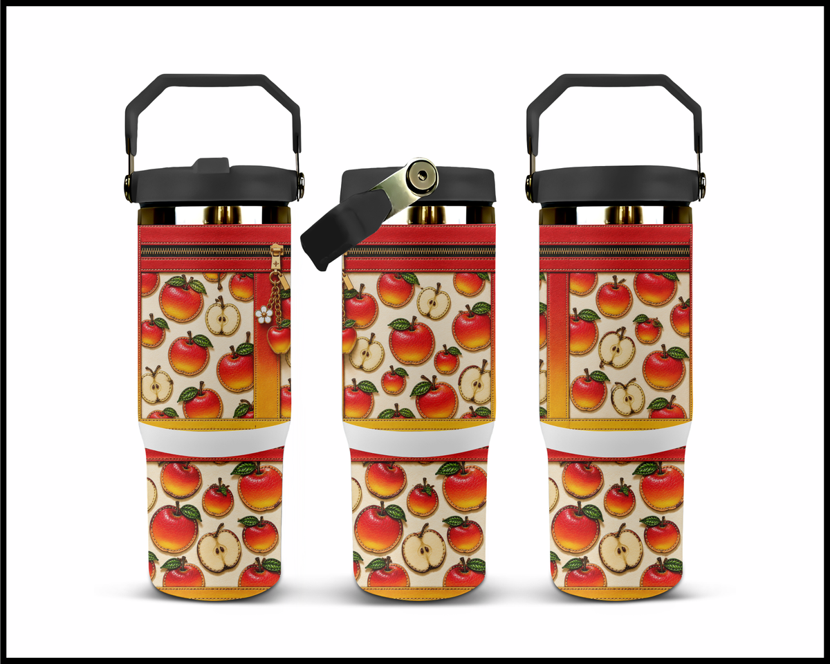Scarlet Apple Allure Stainless Steel Big Guzzler Tumbler (3539)