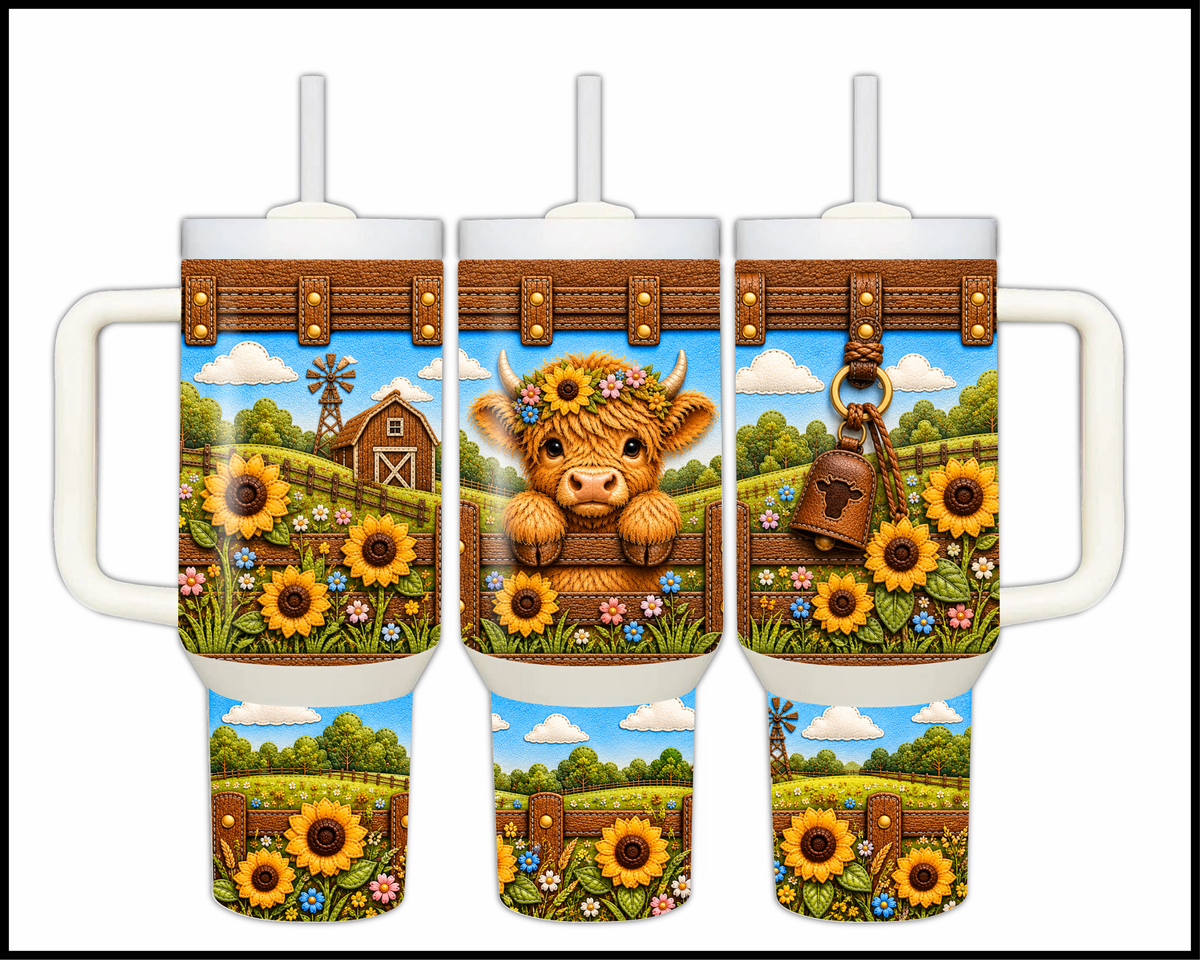 Highland Honey Majesty Stainless Steel Big Guzzler Tumbler (3542)