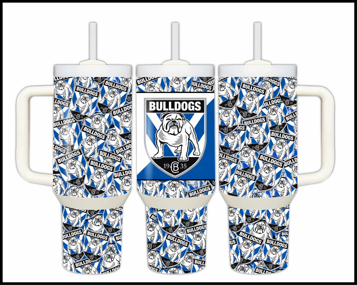 Big Guzzler Canterbury Bulldogs Stainless Steel Tumbler (3550)