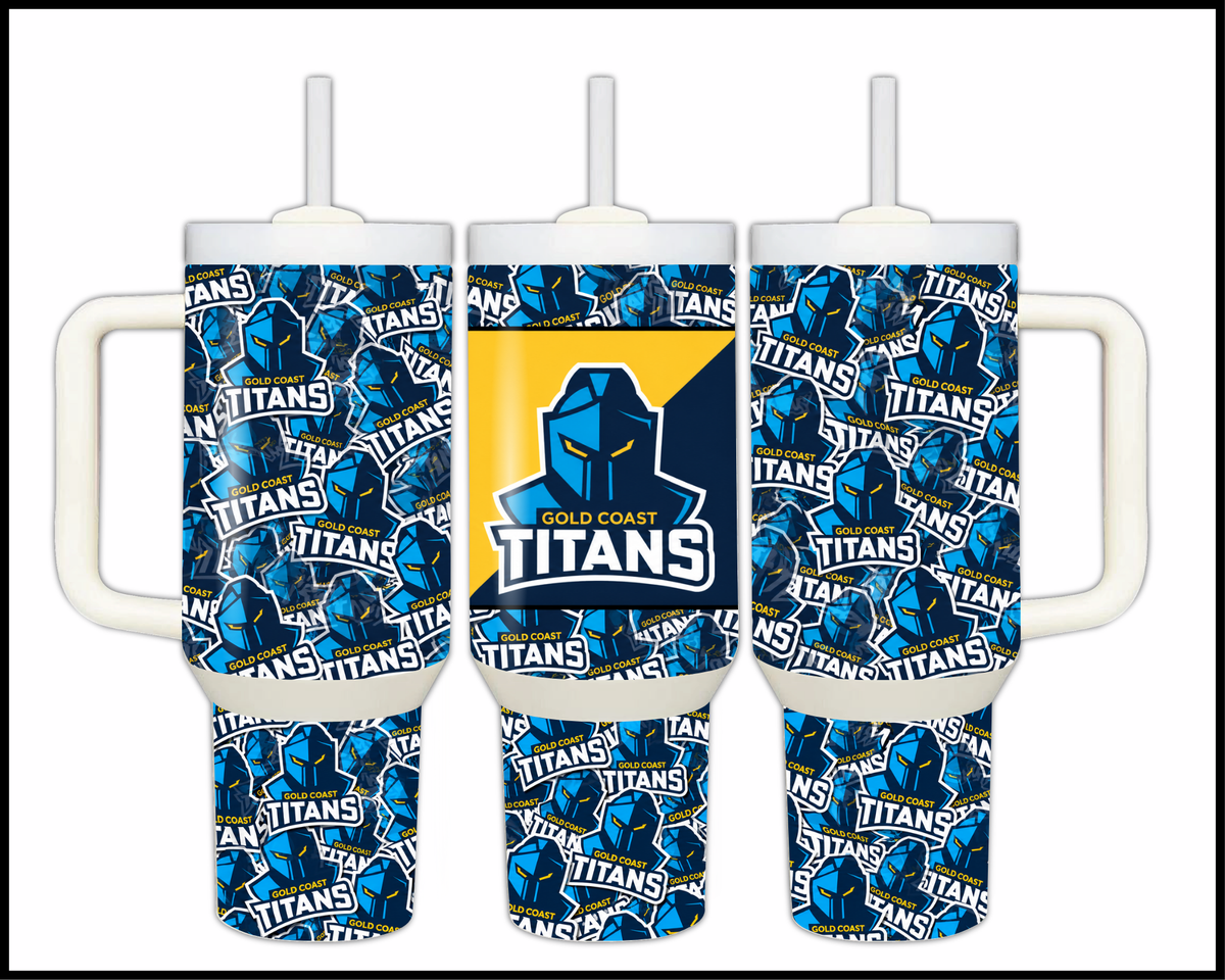 Big Guzzler Gold Coast Titans Stainless Steel Tumbler (3553)