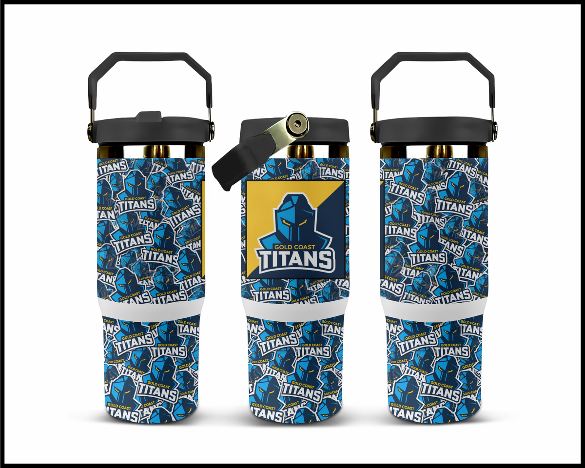 Big Guzzler Gold Coast Titans Stainless Steel Tumbler (3553)
