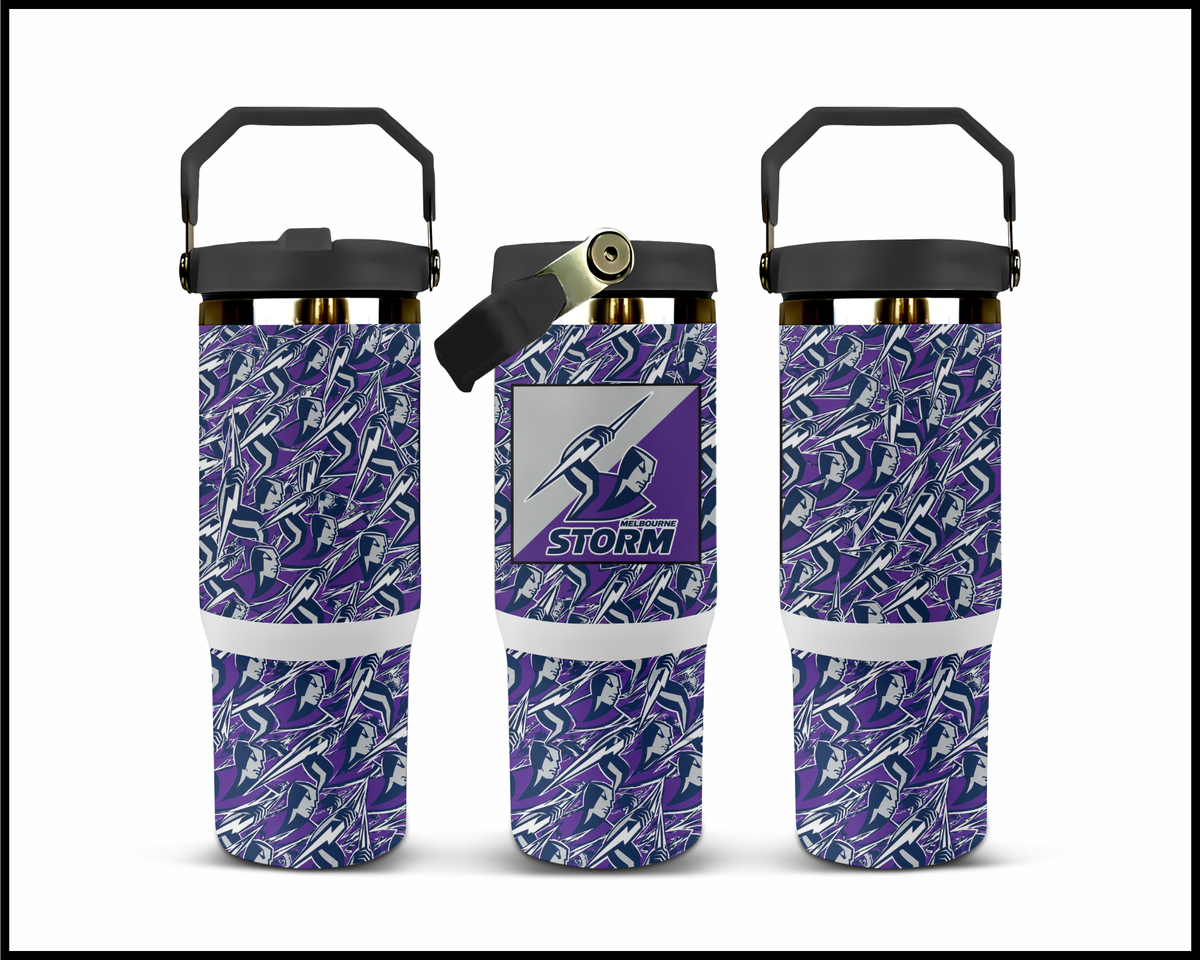 Big Guzzler Melbourne Storm Stainless Steel Tumbler (3555)
