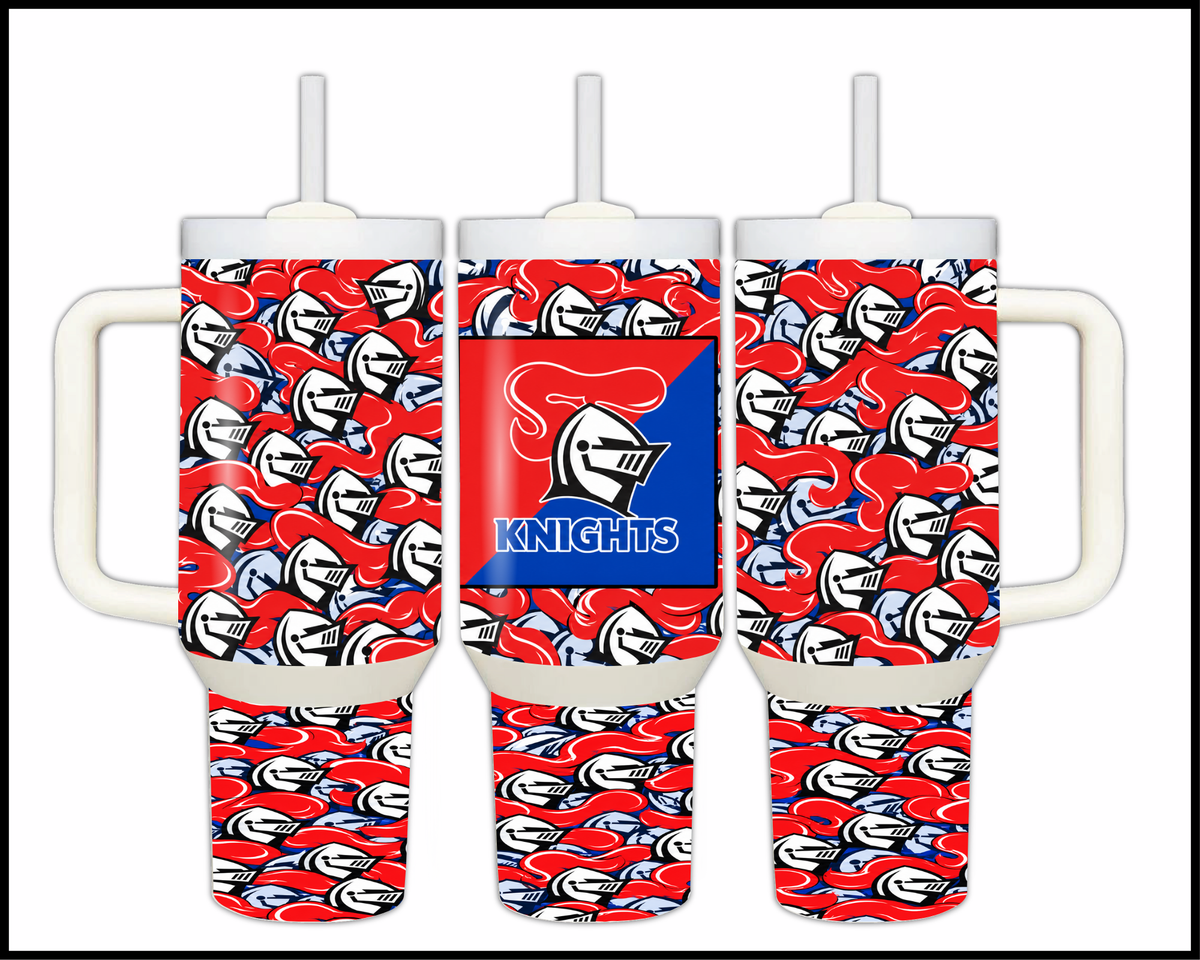 Big Guzzler Newcastle Knights Stainless Steel Tumbler (3556)