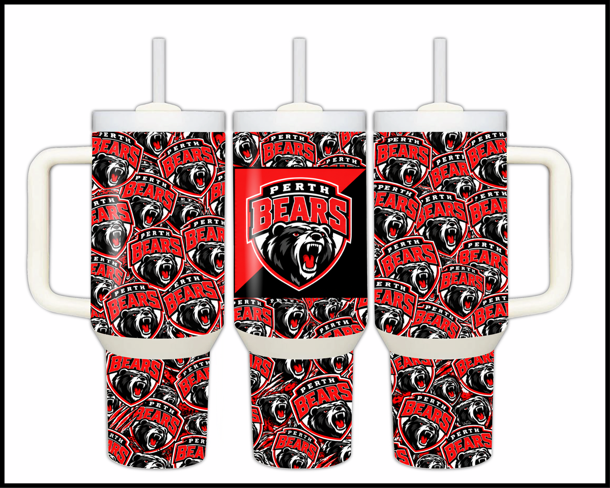 Big Guzzler Perth Bears Stainless Steel Tumbler (3565)