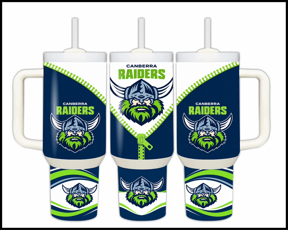 Big Guzzler Canberra Raiders Stainless Steel Tumbler (3568)