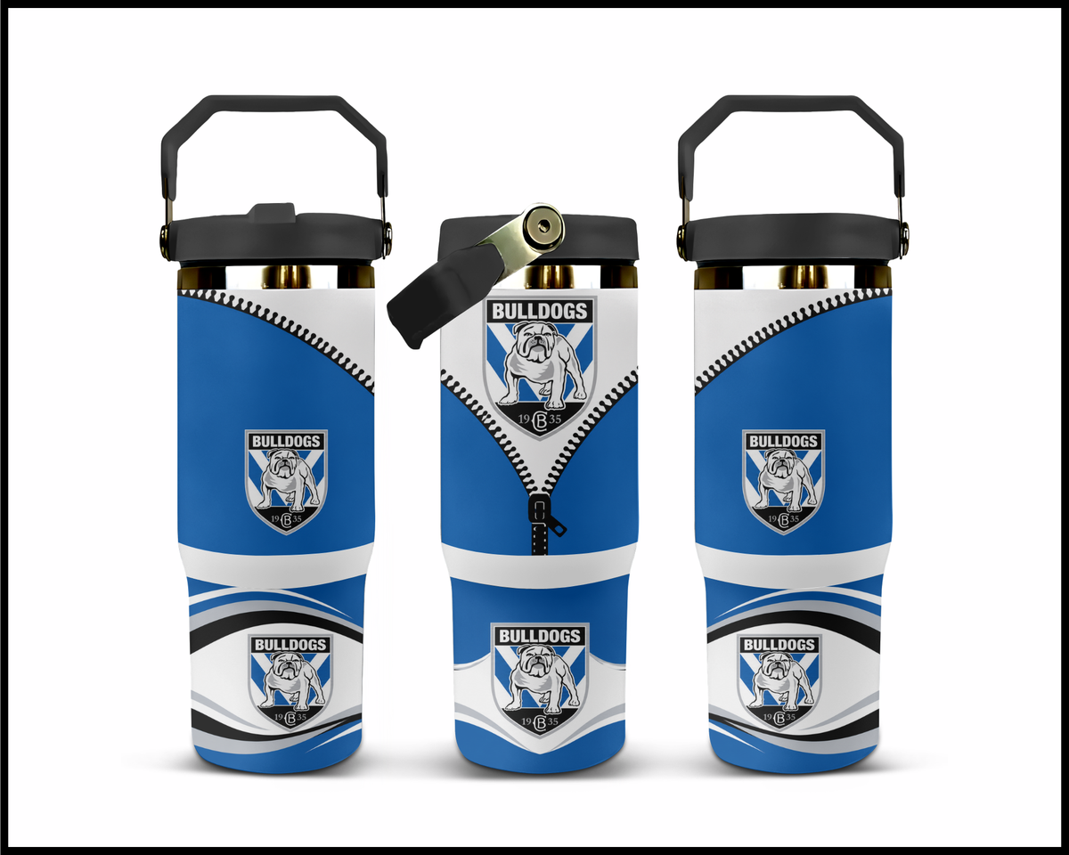 Big Guzzler Canterbury Bulldogs Stainless Steel Tumbler (3569)