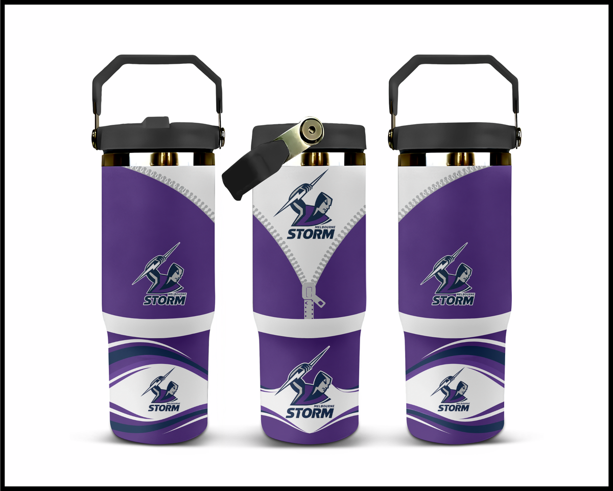 Big Guzzler Melbourne Storm Stainless Steel Tumbler (3574)