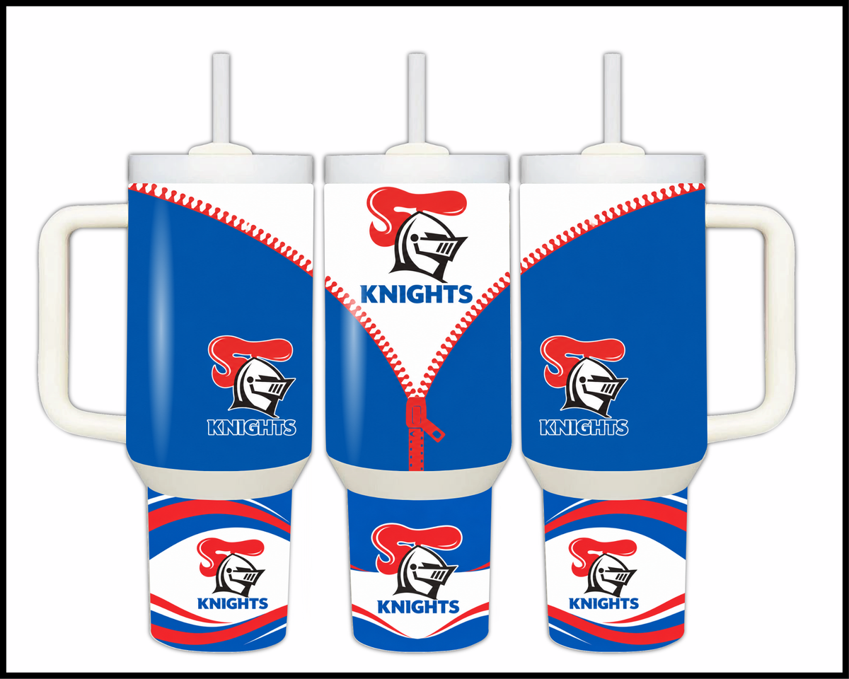 Big Guzzler Newcastle Knights Stainless Steel Tumbler (3575)