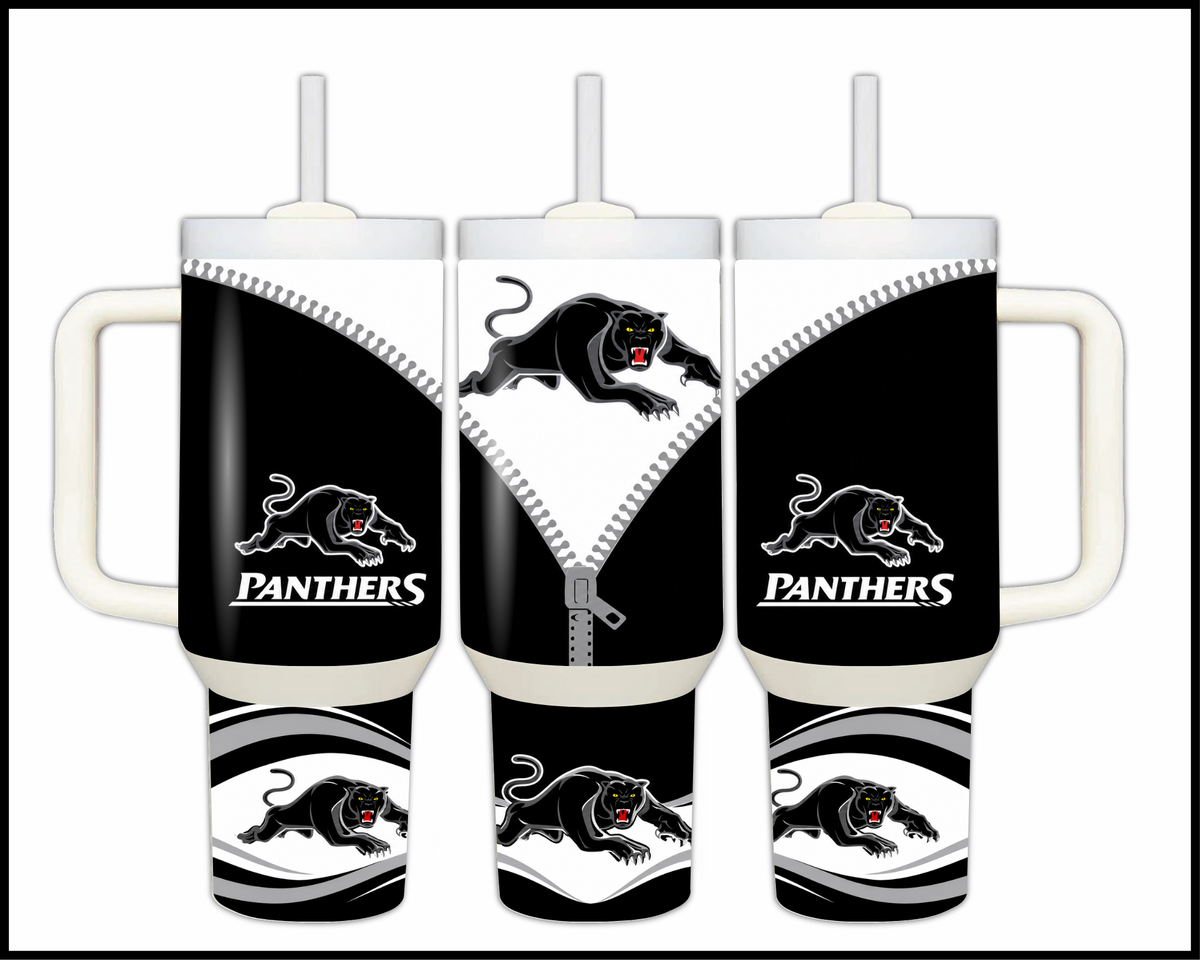 Big Guzzler Penrith Panthers Stainless Steel Tumbler (3579)