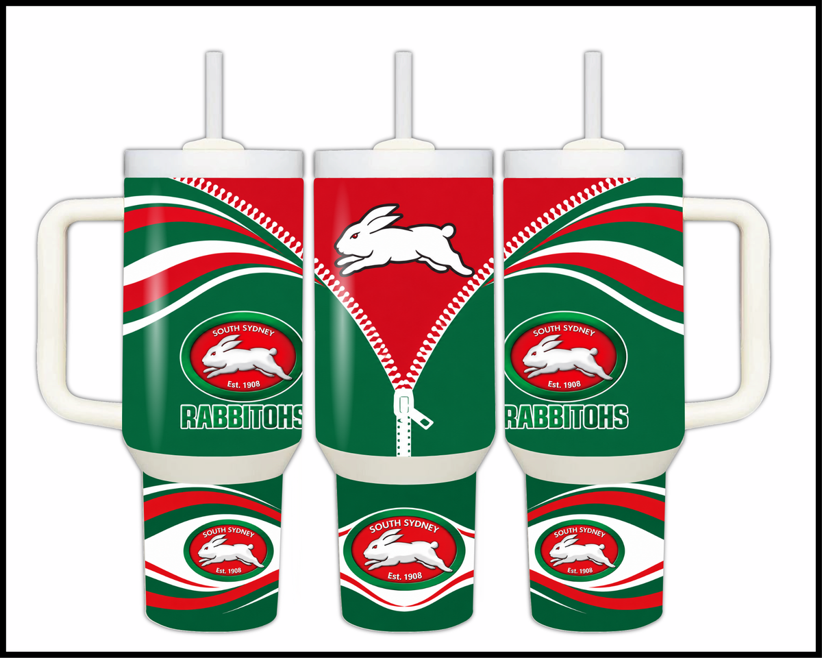 Big Guzzler South Sydney Rabbitohs Stainless Steel Tumbler (3580)
