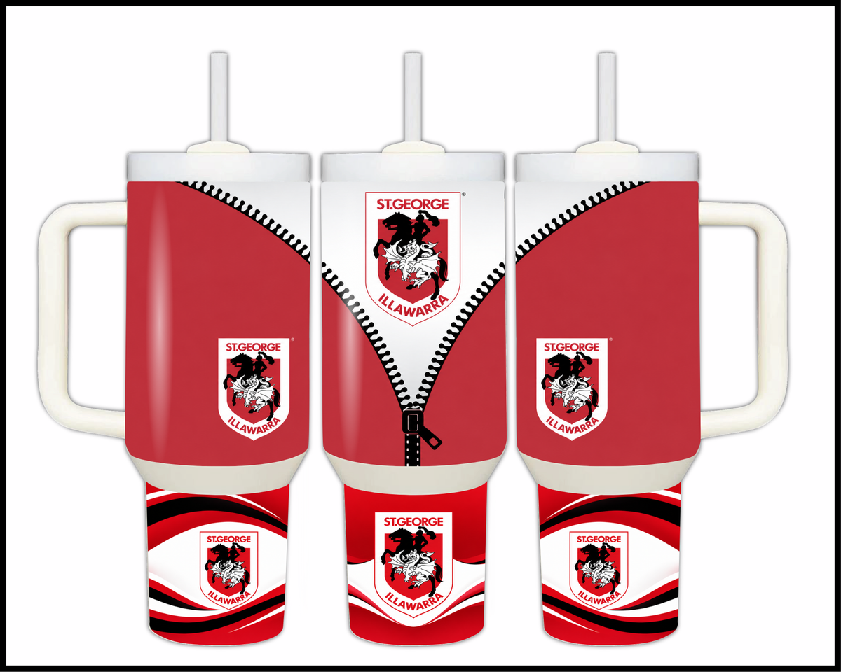 Big Guzzler St George Dragons Stainless Steel Tumbler (3581)