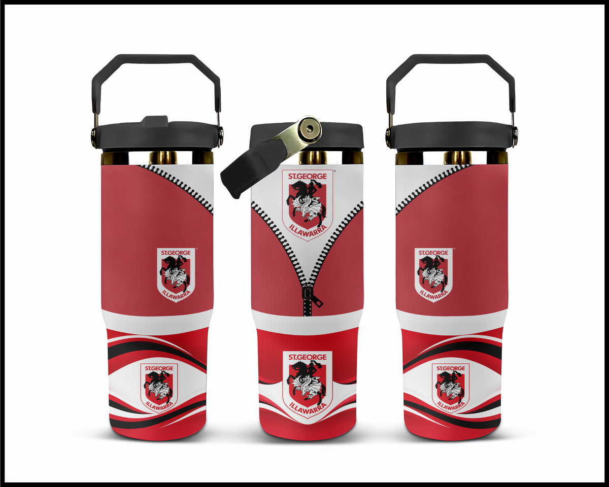 Big Guzzler St George Dragons Stainless Steel Tumbler (3581)