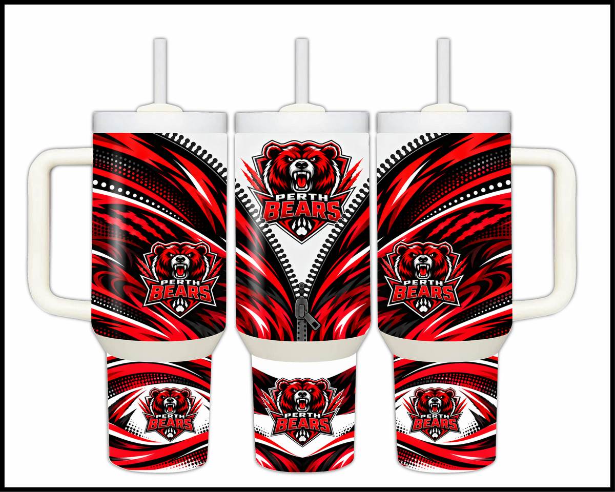 Big Guzzler Perth Bears Stainless Steel Tumbler (3585)