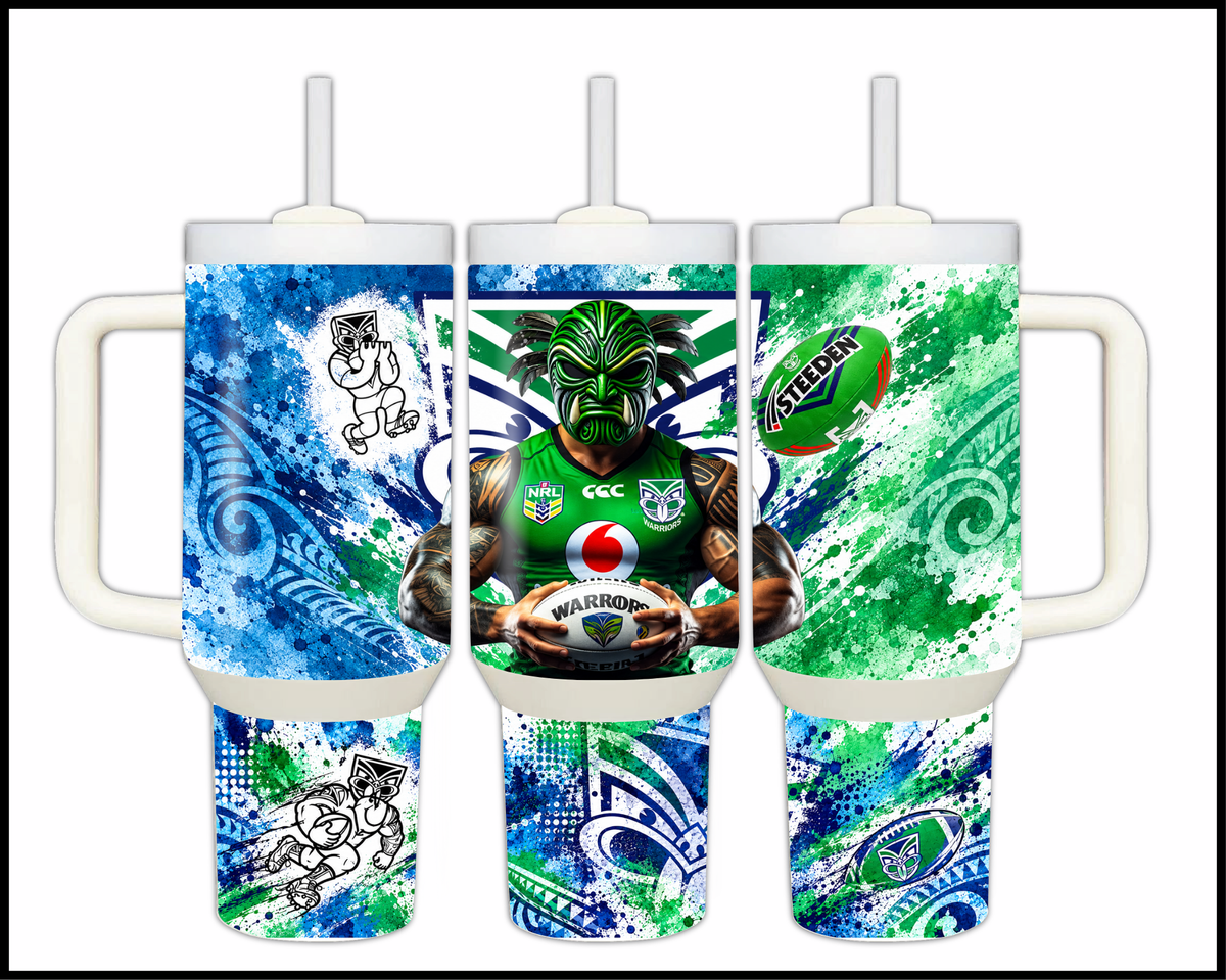 Big Guzzler New Zealand Warriors Stainless Steel Tumbler (3595)