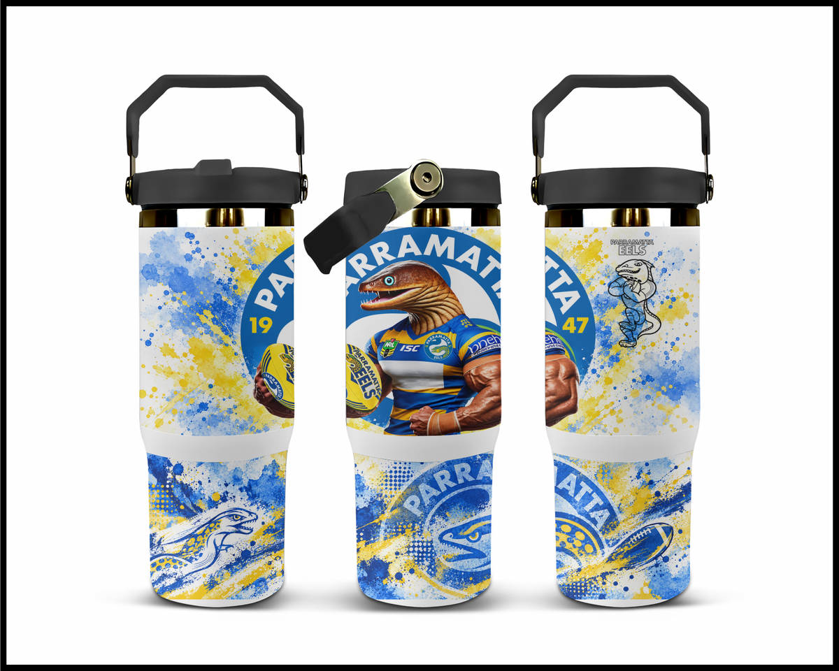 Big Guzzler Parramatta Eels Stainless Steel Tumbler (3597)