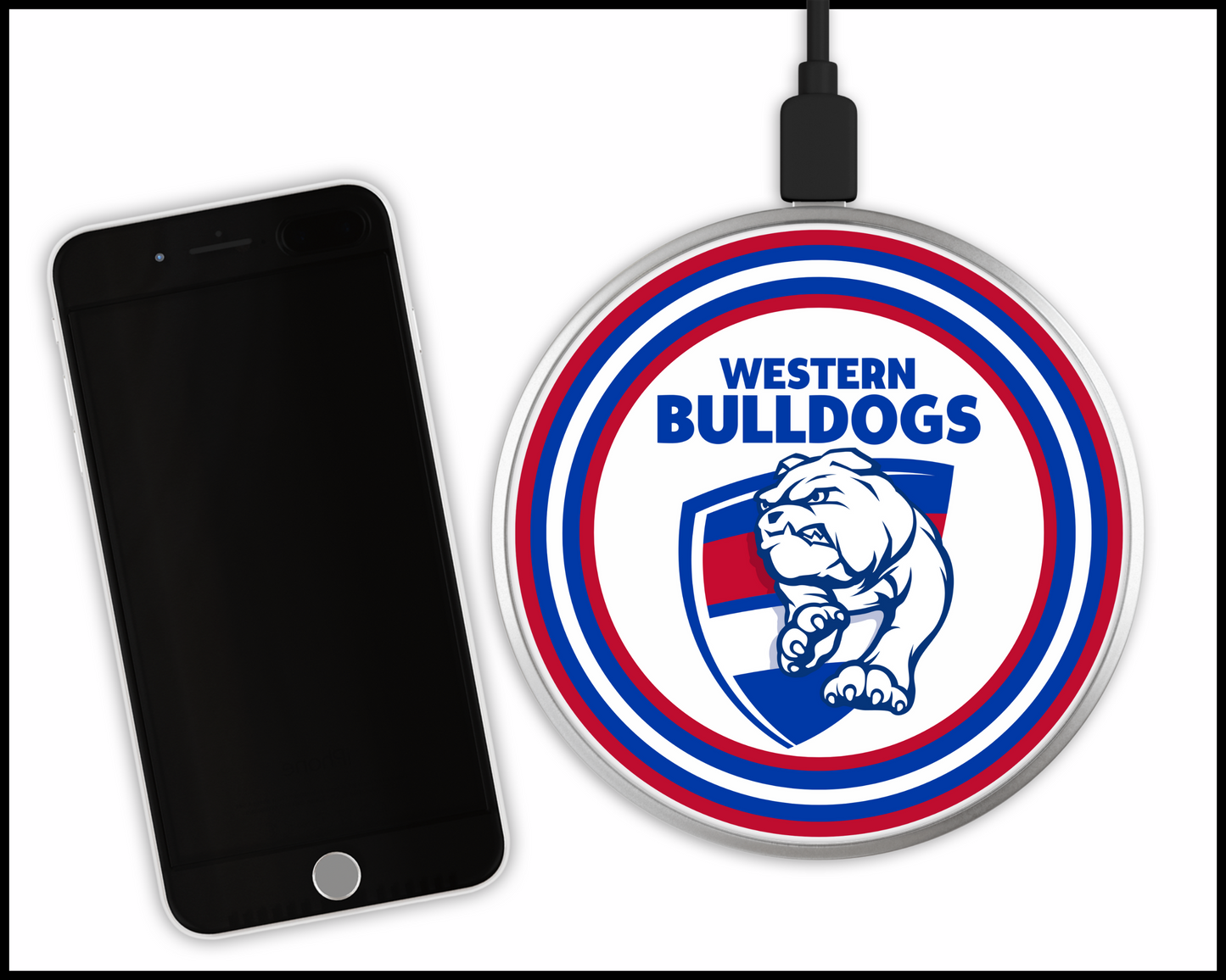 Western Bulldogs Wireless Phone Charger (001)