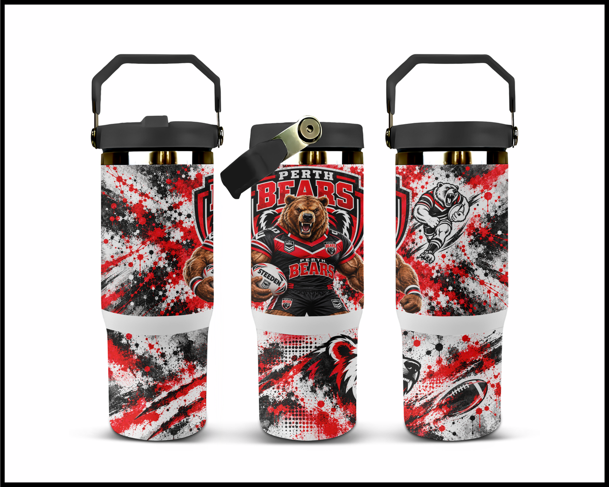 Big Guzzler Perth Bears Stainless Steel Tumbler (3603)