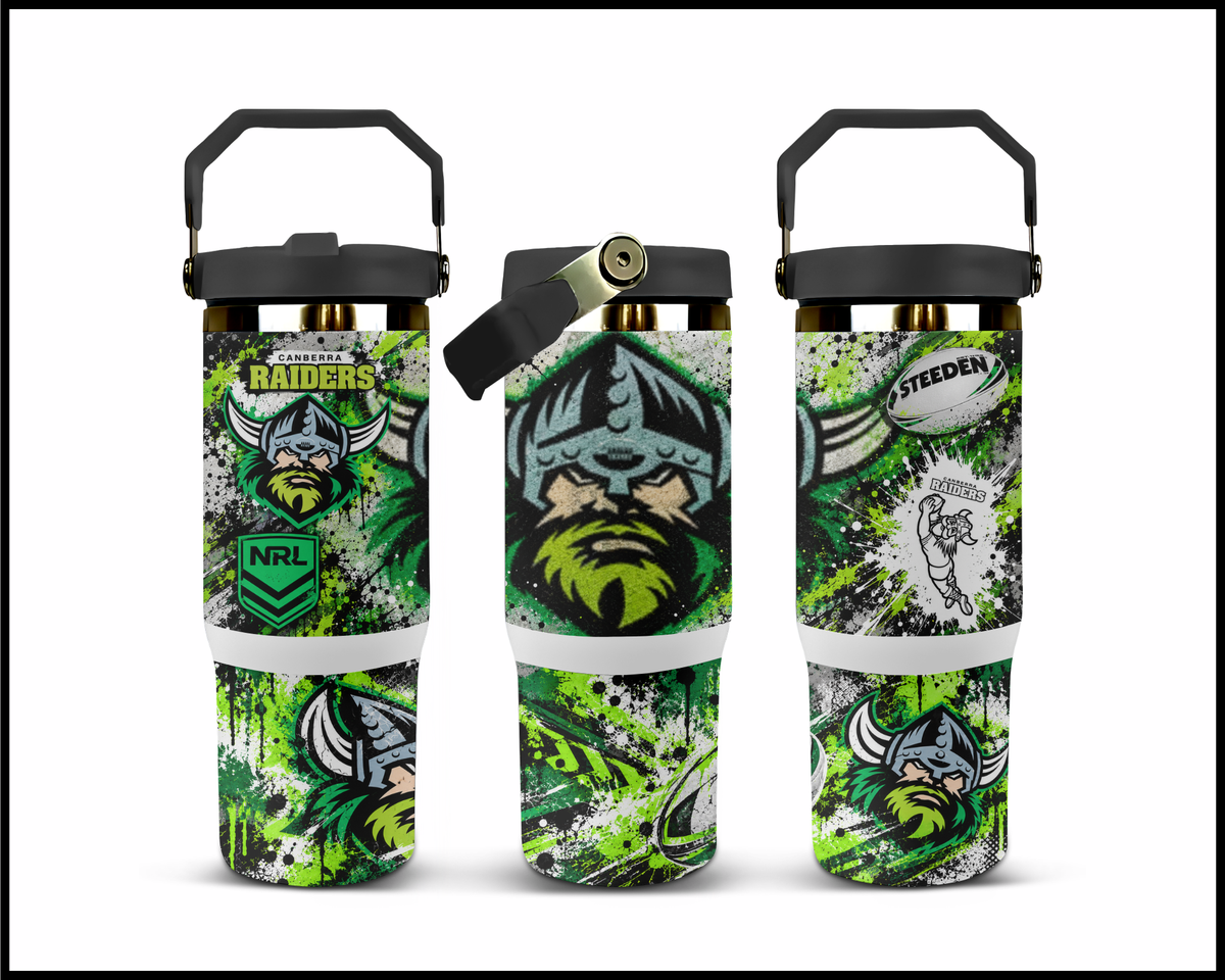 Big Guzzler Canberra Raiders Stainless Steel Tumbler (3606)