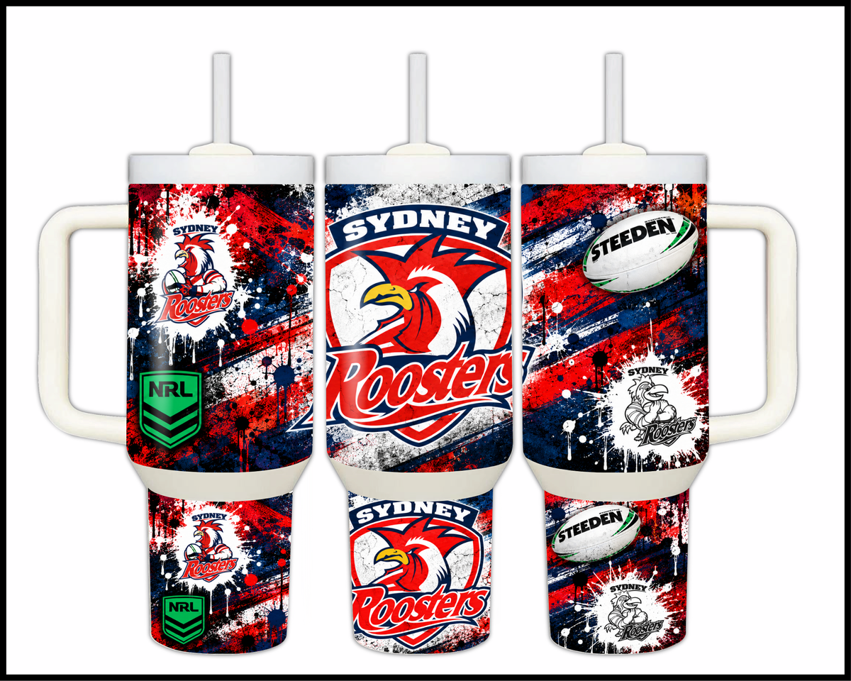 Big Guzzler Sydney Roosters Stainless Steel Tumbler (3620)