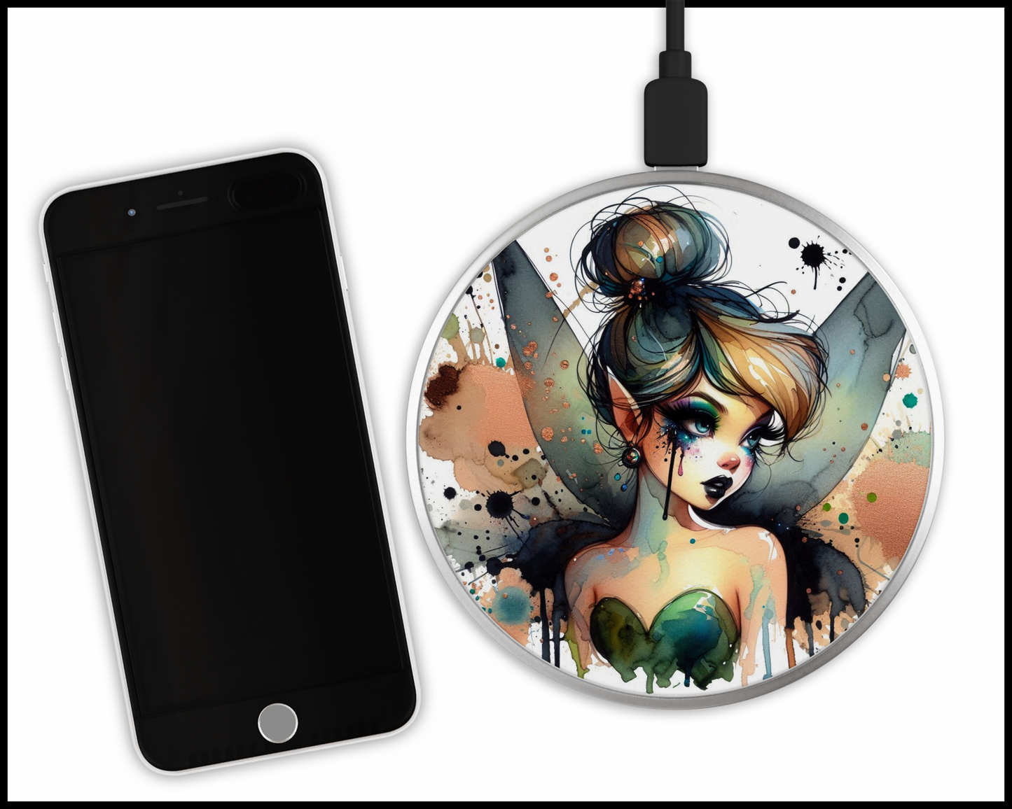 Tinker Sublimated Wireless Phone Charger (036)