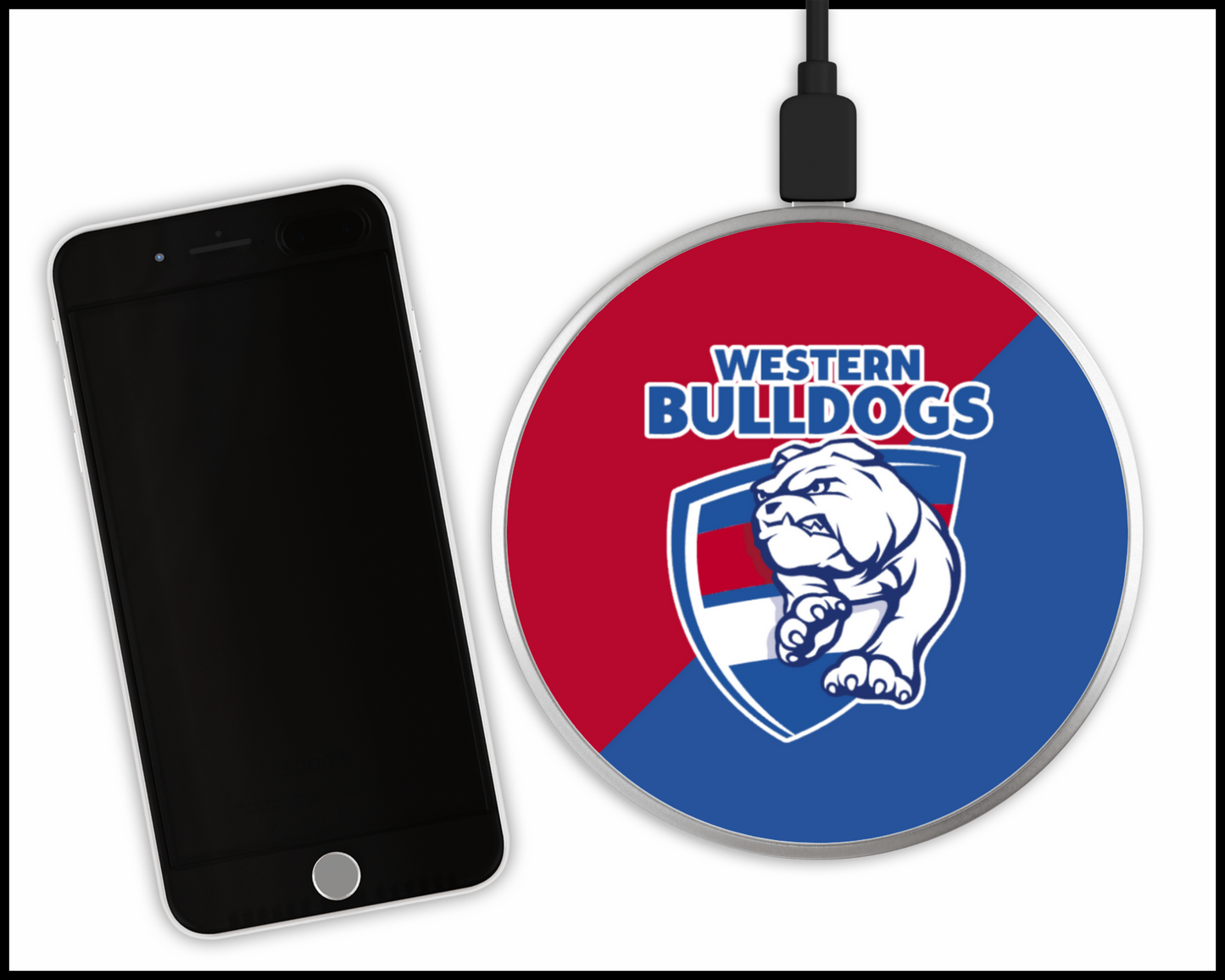 Western Bulldogs Wireless Phone Charger (002)