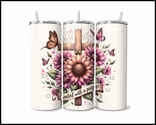 Created With A Purpose Tumbler (3715)