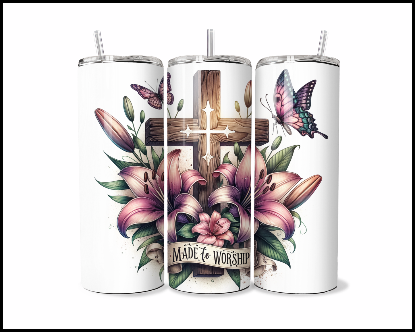 Made To Worship Tumbler (3722)