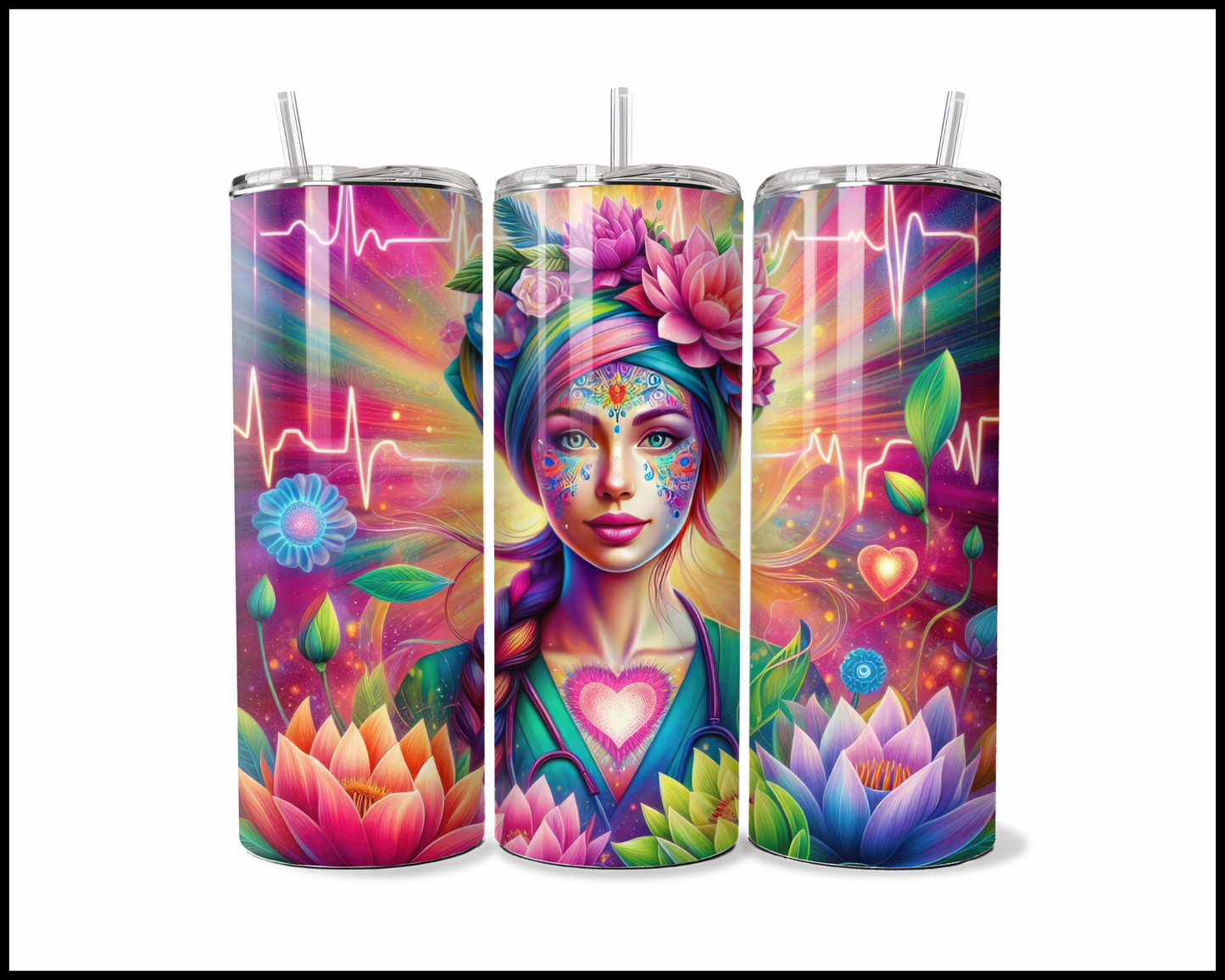 Sweet Lotus Nurse Tumbler (3765)